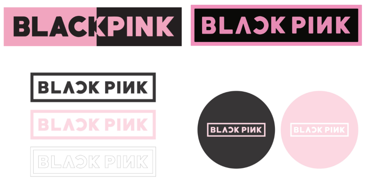 Mẫu logo Blackpink vector